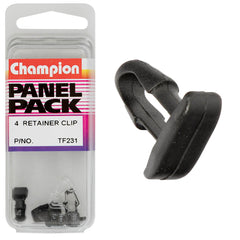Champion - Retainer Clips - Length: 14.5mm - Stem Dia: 7.4mm - Head: 13 x 7mm | TF231
