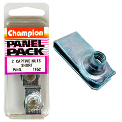 Champion - SHORT CAPTIVE NUTS - M8x1.25mm | TF52