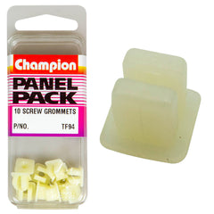 Champion - SCREW GROMMETS-COL:CLEAR-LEN:9.5x9.5mm-HOLE:7mm | TF94