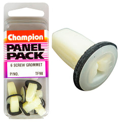 Champion - SCREW GROMMETS-COL: CLEAR-LEN: 18mm-HOLE: 7mm-HEAD: 13mm | TF98