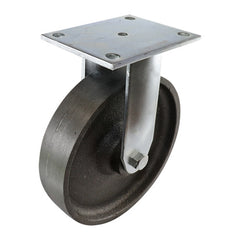 EHI - 200mm Cast Iron Fixed Plate Castor | TFG200CI15