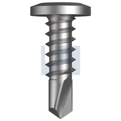 Hobsons - #10-16 x 16 GULLY - CL3 AS3566 PHILLIPS DRIVE METAL SDS WAFER HEAD | Q380-GU (Pack of 1000)