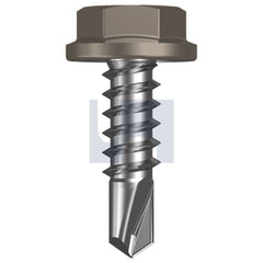 Hobsons - #10-16 x 16 GULLY - CL4 AS3566 METAL SDS FLANGED HEX HEAD | FS180-GU (Pack of 1000)