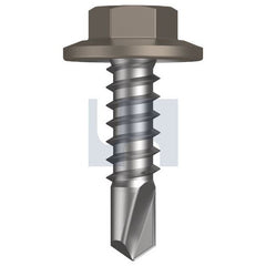 Hobsons - #12-14 x 20 - Gully - Metal SDS Flanged Hex Head - Class 4 | TGUM4FH1214020