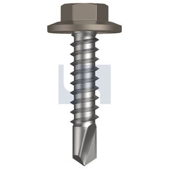 Hobsons - #12-14 x 25 - Gully - Metal SDS Flanged Hex Head - Class 4 | TGUM4FH1214025
