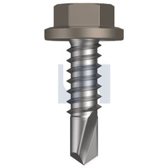 Hobsons - #14-14 x 22 - Gully - Metal SDS Flanged Hex Head - Class 4 | TGUM4FH1414022