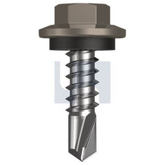 Hobsons - #12-14 x 20 - Gully - Metal SDS Hex Head + Washer - Class 4 | TGUM4SH1214020