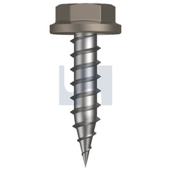 Hobsons - #10-12 x 20 GULLY - CL4 AS3566 NEEDLE PT SDS FLANGED HEX | Q150-GU (Pack of 1000)