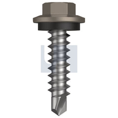 Hobsons - M6.2-11 x 25 Gully - Cl4 As3566 Vmax Sds Hex + Washer | Qa73-Gu (Pack Of 500)