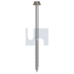 Hobsons - #14-10 x 125 - Gully - + Scratchguard Type 17 Flanged Hex Head - Class 4 - Qty 250 | TGUW4FS1410125