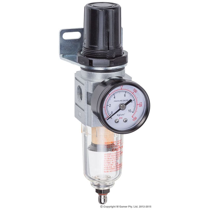 Geiger - 1/4" Filter Regulator (Mini) | THBFR212