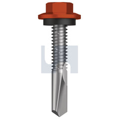 Hobsons - #12-24 x 32 Headland (Maple) -Cl4 As3566 S500 Sds Hex Head + Washer | Q486-He (Pack Of 1000)