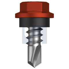 Hobsons - #8-18 x 12 Headland (Maple) -Cl4 As3566 Metal Sds Hex Head + Washer | Q273-He (Pack Of 1000)