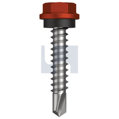 Hobsons - #10-16 x 25 HEADLAND (MAPLE) -CL4 AS3566 METAL SDS HEX HEAD + WASHER | Q280-HE (Pack of 1000)