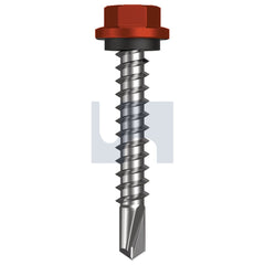 Hobsons - #14-10 x 42 Headland (Maple) -Cl4 As3566 Metal Sds Hex Head + Washer | Q330-He (Pack Of 1000)