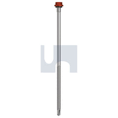 Hobsons - #14-14 X 175 Headland (Maple) -Cl4 As3566 Metal Sds Hex + Washer + Xgrip | Qa23-He (Pack Of 250)