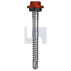 Hobsons - #12-14 x 55 - Headland (Maple) - + Scratchguard Metal SDS Hex + Washer + Xgrip - Class 4 | THEM4XS1214055