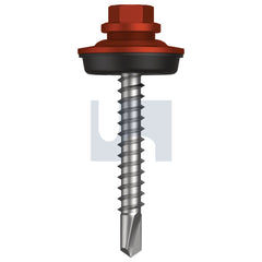 Hobsons - #14-10 x 53 - Headland (maple) - Metal SDS Cyclone - Multiseal - Class 4 | THEM4YM1410053