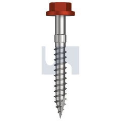 Hobsons - #14-10 x 50 - Headland (Maple) - + Scratchguard Type 17 Flanged Hex Head - Class 4 - Qty 1000 | THEW4FS1410050