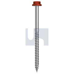 Hobsons - #14-10 x 100 - Headland (Maple) - + Scratchguard Type 17 Flanged Hex Head - Class 4 - Qty 250 | THEW4FS1410100