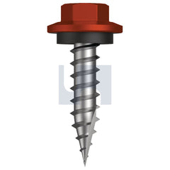 Hobsons - #12-11 x 25 HEADLAND (MAPLE) -CL4 AS3566 TYPE 17 HEX HEAD + WASHER | Q600-HE (Pack of 1000)