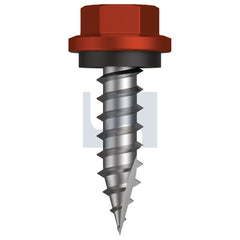 Hobsons - #14-10 x 25 Headland (Maple) -Cl4 As3566 Type 17 Hex Head + Washer | Q615-He (Pack Of 1000)