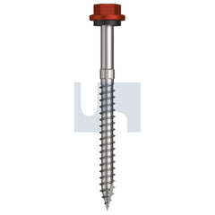 Hobsons - #14-10 x 75 Headland (Maple) -Cl4 As3566 + Scratchguard Type 17 Hex Head + Washer | Q635-He (Pack Of 500)