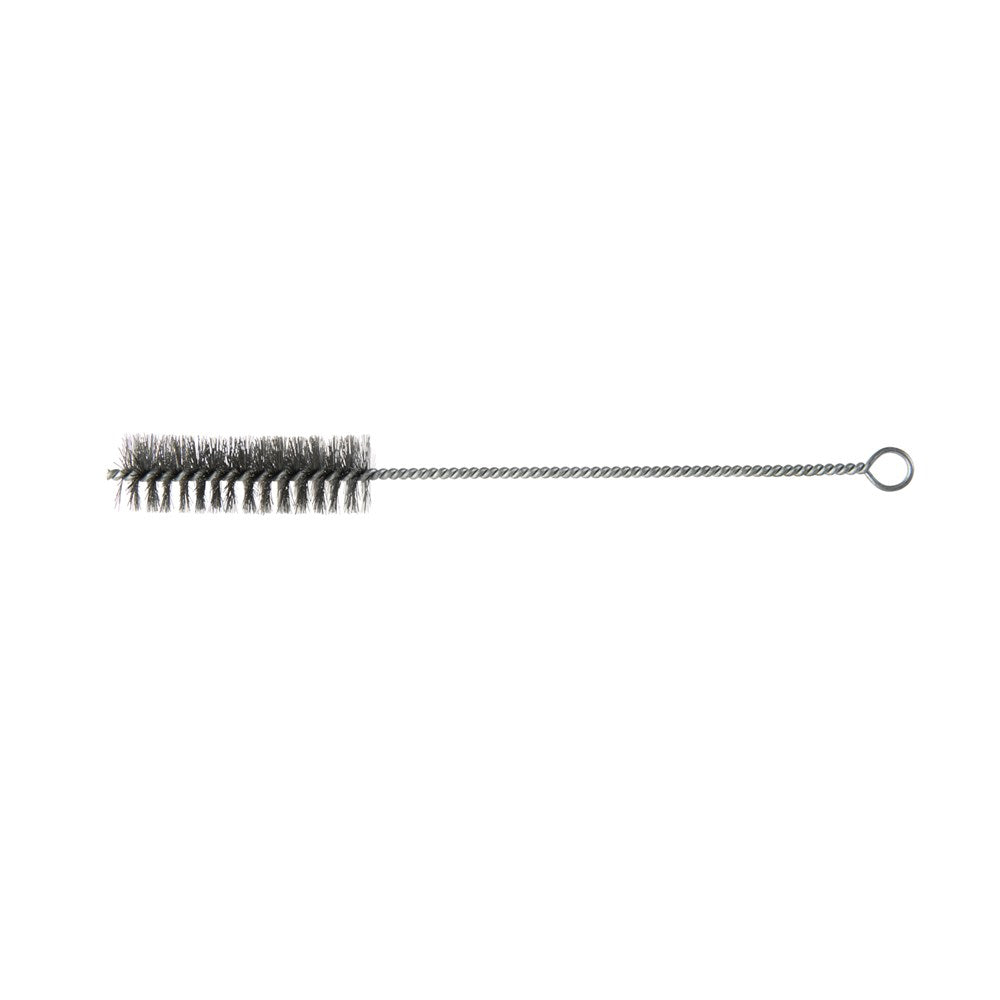 Union - Tube Brush High Carbon Steel 0.2mm Wire 8mm Dia with Twisted Wire Handle - Bulk