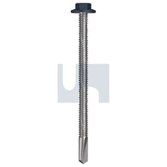 Hobsons - #12-24 x 85 - Ironstone - S500 SDS Flanged Hex Head - Class 4 | TIS54FH1224085