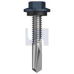 Hobsons - #12-24 x 32 Ironstone - Cl4 As3566 S500 Sds Hex Head + Washer | Q486-Is (Pack Of 1000)