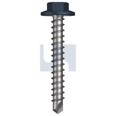 Hobsons - #12-11 x 40 IRONSTONE - CL3 AS3566 VMAX SDS FLANGED HEX HEAD | Q303-IS (Pack of 1000)