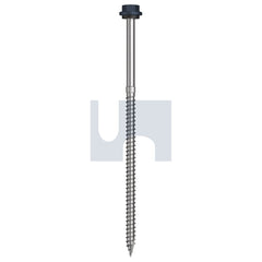 Hobsons - #14-10 x 150 Ironstone - Cl4 As3566 + Scratchguard Type 17 Hex Head + Washer | Q660-Is (Pack Of 250)