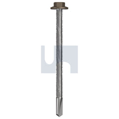 Hobsons - #12-24 x 85 - Jasper (Sorrell) - S500 SDS Flanged Hex Head - Class 4 - Qty 500 | TJA54FH1224085
