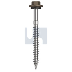 Hobsons - #12-11 x 65 JASPER (SORRELL) -CL4 AS3566 + SCRATCHGUARD TYPE 17 HEX HEAD + WASHER | Q613-JA (Pack of 1000)
