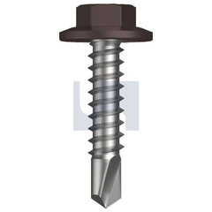 Hobsons - #12-14 x 25 - Loft - Metal SDS Flanged Hex Head - Class 4 | TLOM4FH1214025