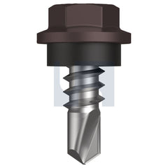 Hobsons - #8-18 x 12 Loft - Cl4 As3566 Metal Sds Hex Head + Washer | Q273-Lo (Pack Of 1000)