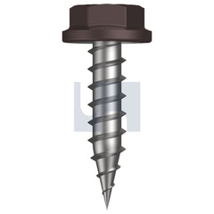 Hobsons - #10-12 x 20 LOFT - CL4 AS3566 NEEDLE PT SDS FLANGED HEX | Q150-LO (Pack of 1000)
