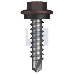 Hobsons - M6.2-13 x 25 Loft - Cl4 As3566 Vmax Sds Hex + Washer | Qa47-Lo (Pack Of 500)