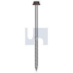 Hobsons - #14-10 x 125 - Loft - + Scratchguard Type 17 Flanged Hex Head - Class 4 - Qty 250 | TLOW4FS1410125