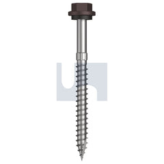 Hobsons - #14-10 x 75 Loft - Cl4 As3566 + Scratchguard Type 17 Hex Head + Washer | Q635-Lo (Pack Of 500)