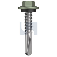 Hobsons - #12-24 x 32 Mangrove - Cl4 As3566 S500 Sds Hex Head + Washer | Q486-Ma (Pack Of 1000)