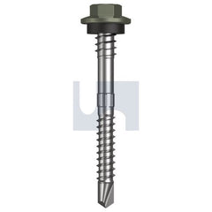 Hobsons - #12-14 x 55 - Mangrove - + Scratchguard Metal SDS Hex + Washer + Xgrip - Class 4 | TMAM4XS1214055