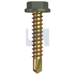 Hobsons - #10-16 x 25 MANGROVE - ZYP AS3566 METAL SDS FLANGED HEX HEAD | Q507-MA (Pack of 1000)