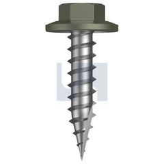 Hobsons - #12-11 x 25 MANGROVE - CL4 AS3566 TYPE 17 FLANGED HEX | Q525-MA (Pack of 500)