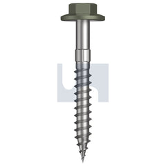 Hobsons - #12-11 x 45 MANGROVE - CL4 AS3566 + SCRATCHGUARD TYPE 17 FLANGED HEX HEAD | Q535-MA (Pack of 1000)