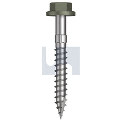 Hobsons - #14-10 x 50 - Mangrove - + Scratchguard Type 17 Flanged Hex Head - Class 4 - Qty 1000 | TMAW4FS1410050