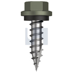 Hobsons - #14-10 x 25 Mangrove - Cl4 As3566 Type 17 Hex Head + Washer | Q615-Ma (Pack Of 1000)