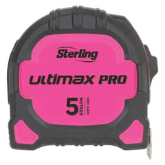 Sterling - PINK Ultimax Pro Tape Measure 5m - Limited Edition | TMFX5027P