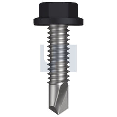 Hobsons - #14-20 x 25 - Monument - Metal SDS Flanged Hex Head - Class 4 - Qty 1000 | TMOM4FH1420025