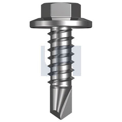 Hobsons - #14-14 x 22 - Monument - Metal SDS 5 16af Flanged Hex - Class 4 - Qty 1000 | TMOM4RH1414022